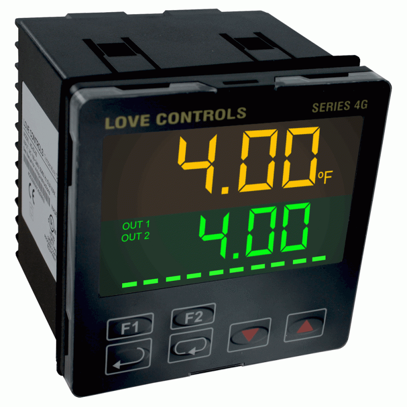 Dwyer Series 4G 1/4 DIN Temperature/Process Loop Controller, p/n# 4G-53-32
