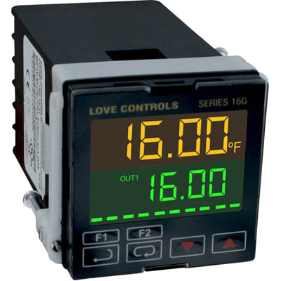 Dwyer Series 16G 1/16 DIN Temperature/Process Loop Controller, p/n# 16G-23-11