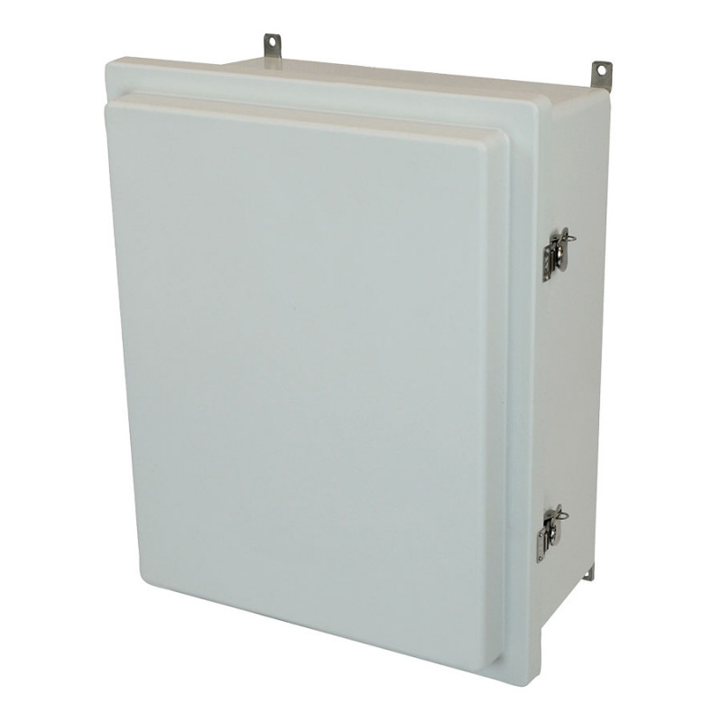 Allied Moulded Enclosure AM-R Series JIC Size 20x16 Twist Latch Hinged Cover, p/n# AM2068RT