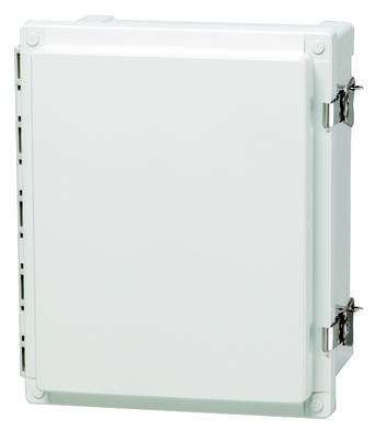 Fibox Enclosure ARCA JIC Series Size 12x10x6 Twist Latch Hinged Cover, p/n# AR12106CHTSS