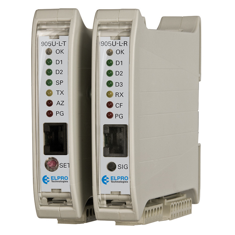 Elpro 905U-L Transmitter & Receiver I/O Pair, p/n# EL-905U-L-P1-US