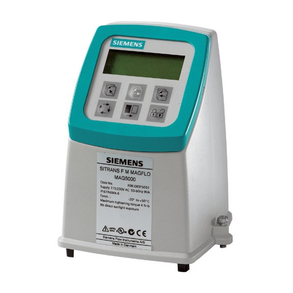 Siemens Mag 5000 Transmitter w/Display 115-230 VAC, p/n# 7ME6910-1AA10-1AA0